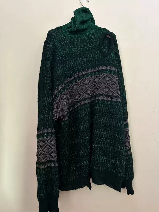 Raf Simons A knitted sweater for the gods.