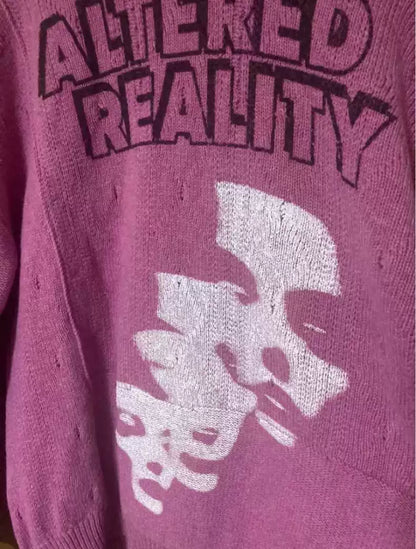 Raf Simons 22AW Altered Reality Knit Contour sweater