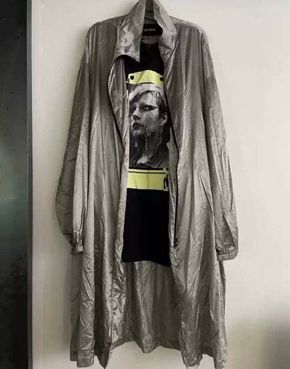 Raf Simons Double portrait coat