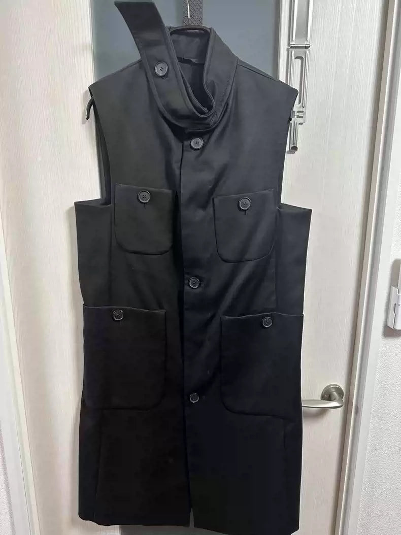Raf Simons 13AW long vest coat