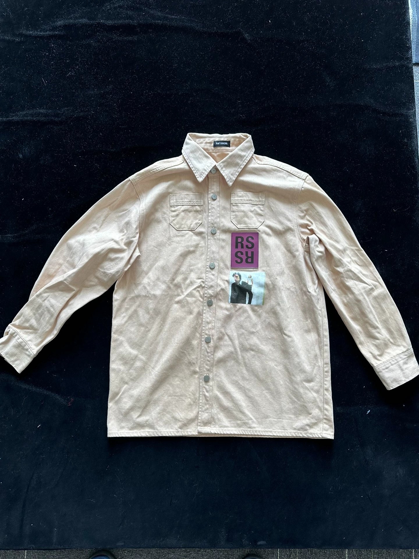 Raf Simons SS 2015 denim shirt