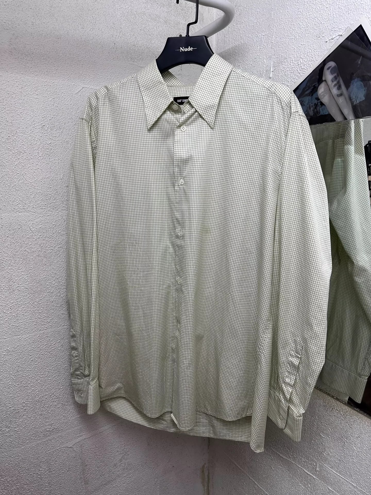 Raf Simons Early PVC loose shirt