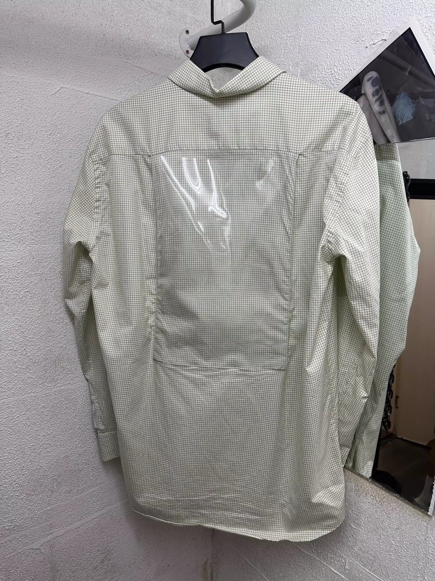 Raf Simons Early PVC loose shirt