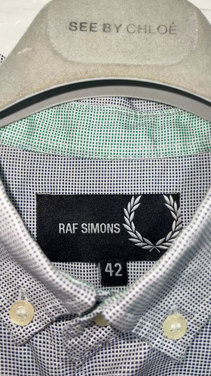 Raf Simons Short-sleeved color matching shirt cooperation