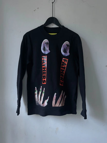 Raf Simons 2014 manicure shark Baba sweater