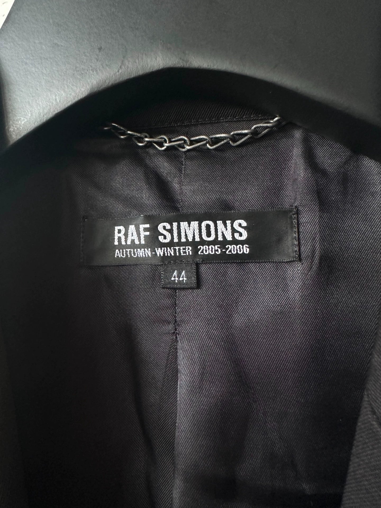 Raf Simons 05aw single jacket blazer