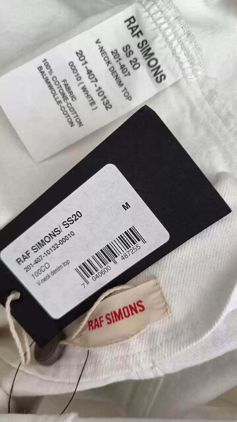 Raf Simons V-neck loose top