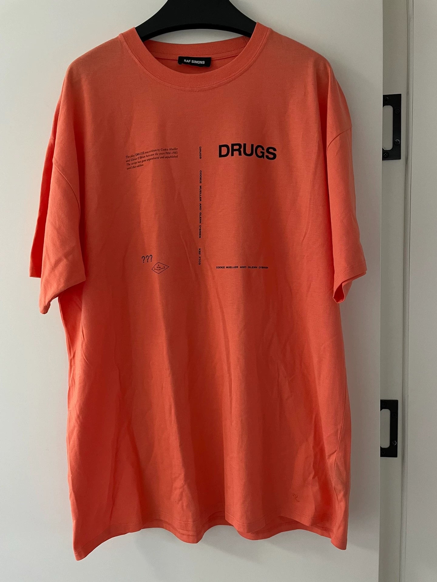 Raf Simons drugs T-shirt