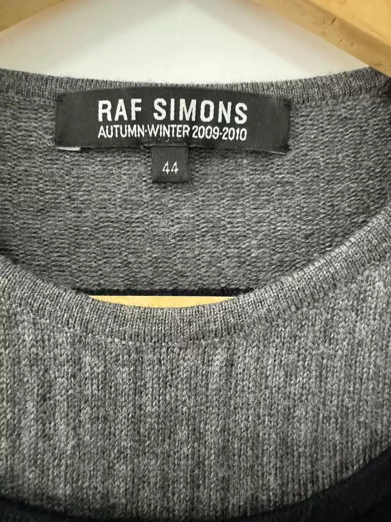 Raf Simons Aw09-10 double collar sweater