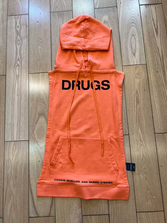 Raf Simons 18aw drugs hoodie
