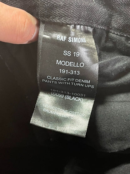 Raf Simons Black jeans