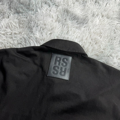 Raf Simons Security leather shirt