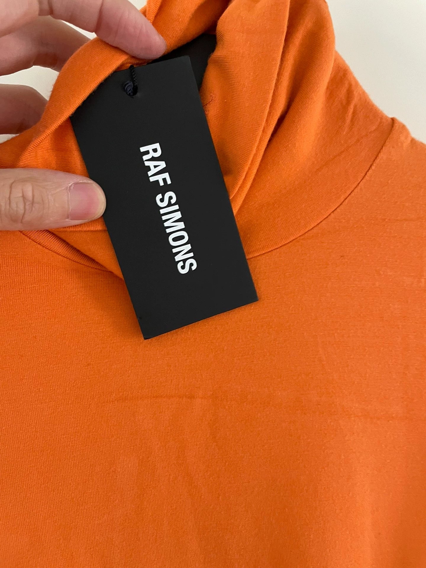 Raf Simons Orange bottoming shirt