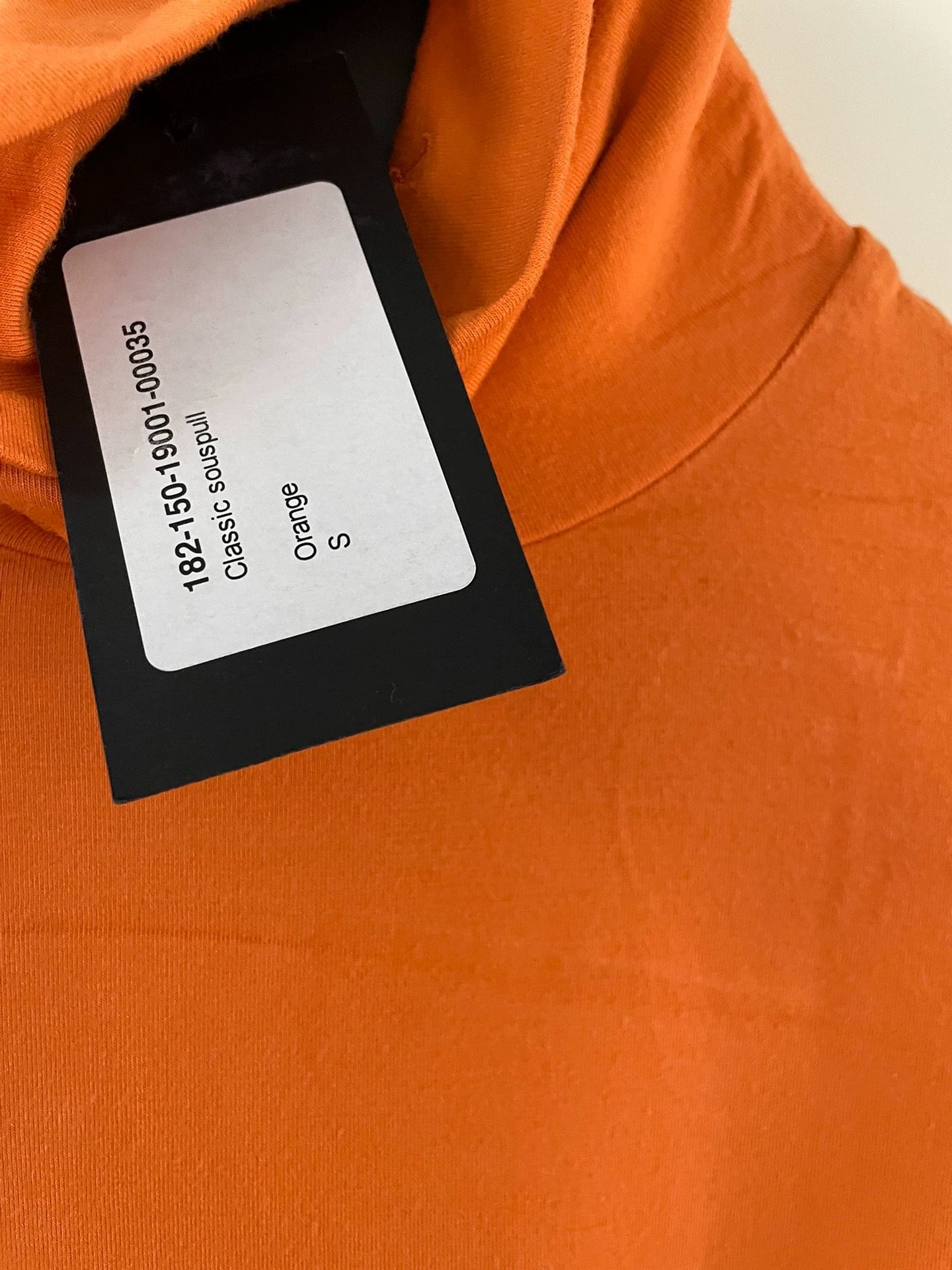 Raf Simons Orange bottoming shirt