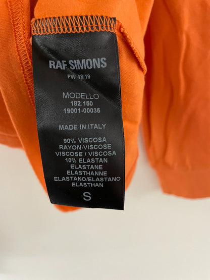 Raf Simons Orange bottoming shirt