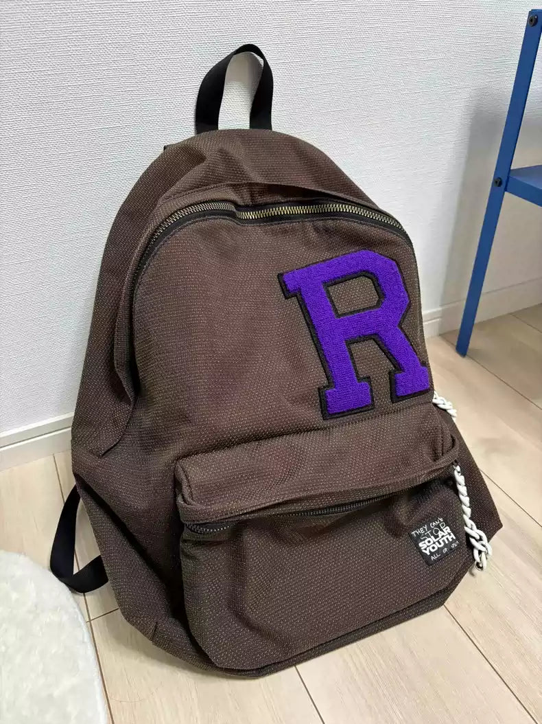 Raf Simons Eastpak flocking r chain bag