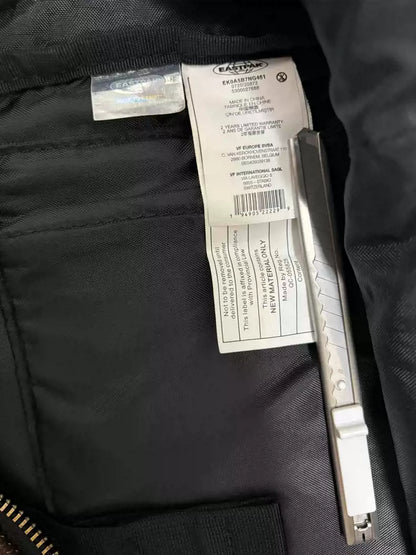 Raf Simons Eastpak flocking r chain bag