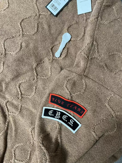 Raf Simons X fred perry badge sweater