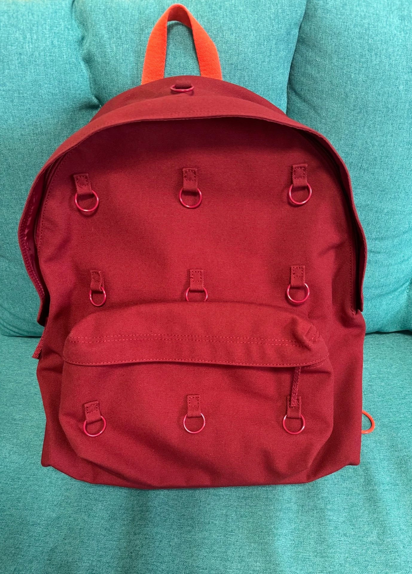 Raf Simons X eastpak 19AW red iron ring