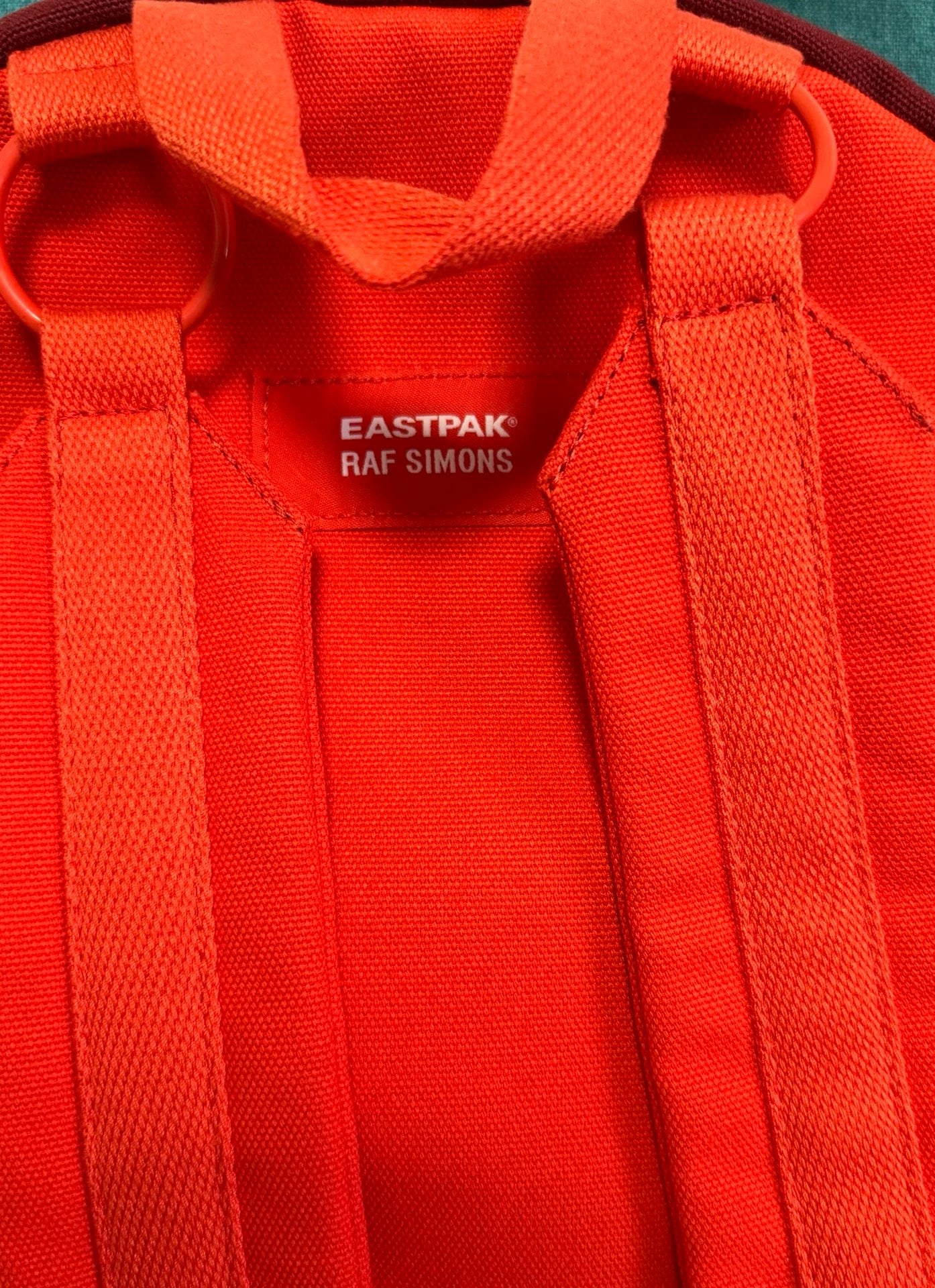 Raf Simons X eastpak 19AW red iron ring