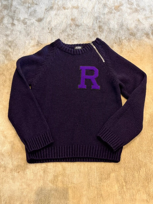 Raf Simons Archive rare purple sweater