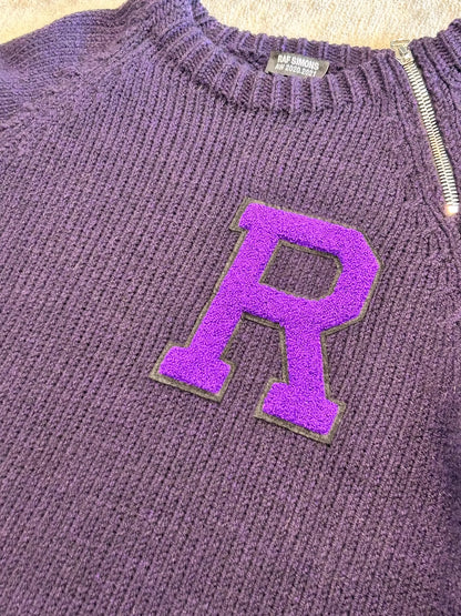 Raf Simons Archive rare purple sweater