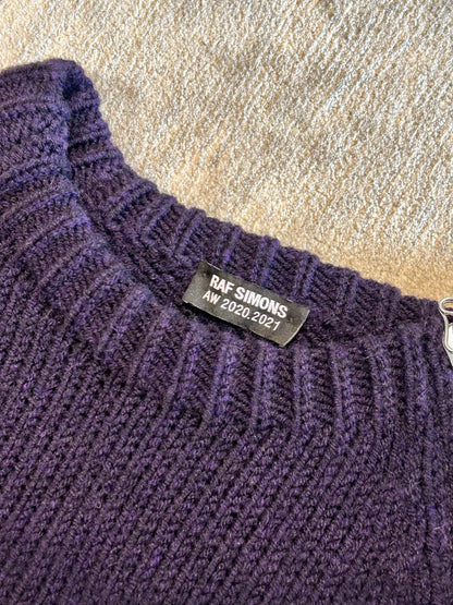 Raf Simons Archive rare purple sweater