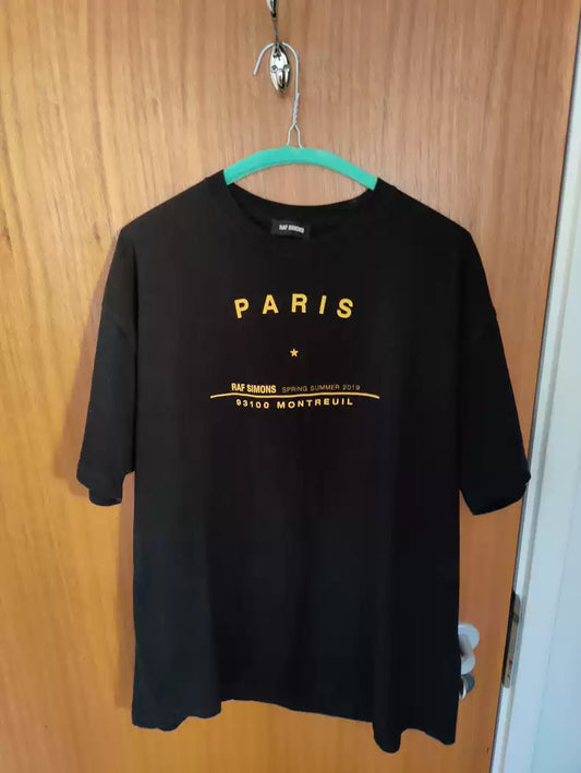 raf simons paris Show t-shirt