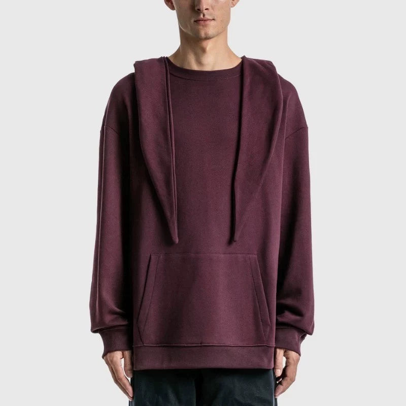 Raf Simons Knot Hood Regular Fit Hoodie