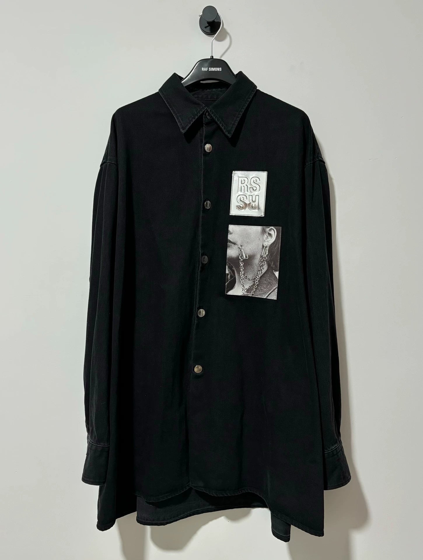 Raf Simons 19ss portrait shirt coat