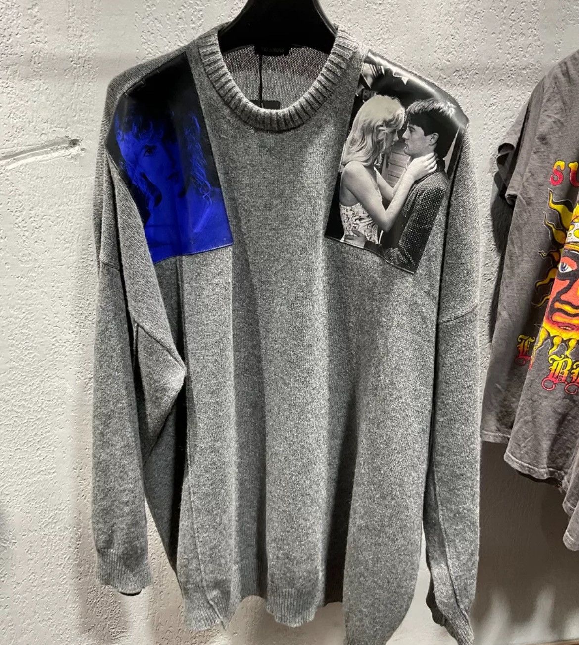 Raf simons 19 portrait sweater - DMC