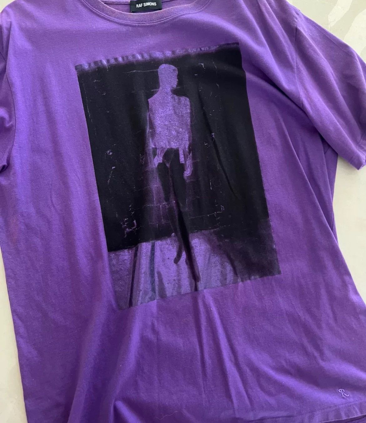 RAF SIMONS purple tshirt - DMC