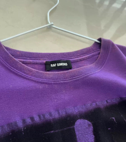 RAF SIMONS purple tshirt - DMC