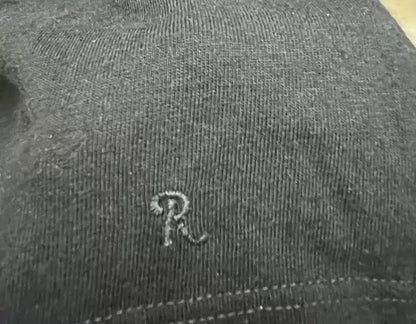 Raf simons black printed short sleeves