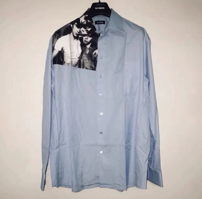 Raf Simons SS19 punk portrait shirt