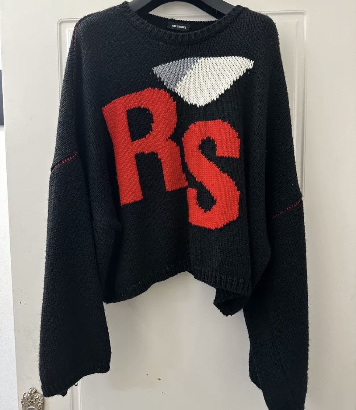 Raf Simons RS short width sweater - DMC