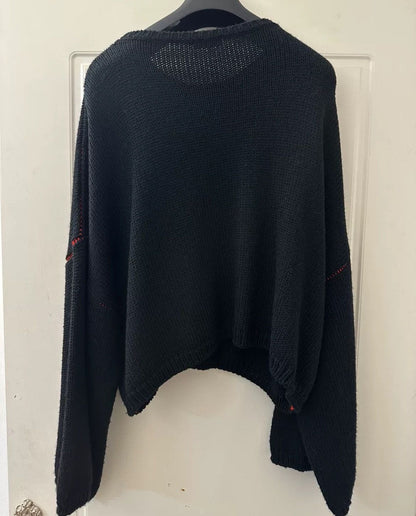 Raf Simons RS short width sweater - DMC