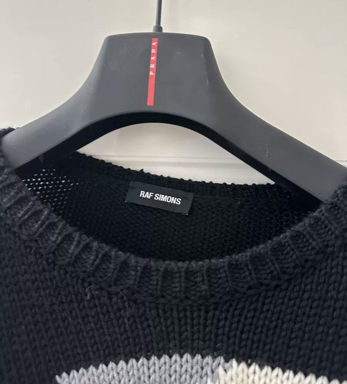 Raf Simons RS short width sweater - DMC