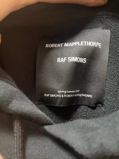 Raf simons x Robert Maplethorpe oversize self portrait hoodie