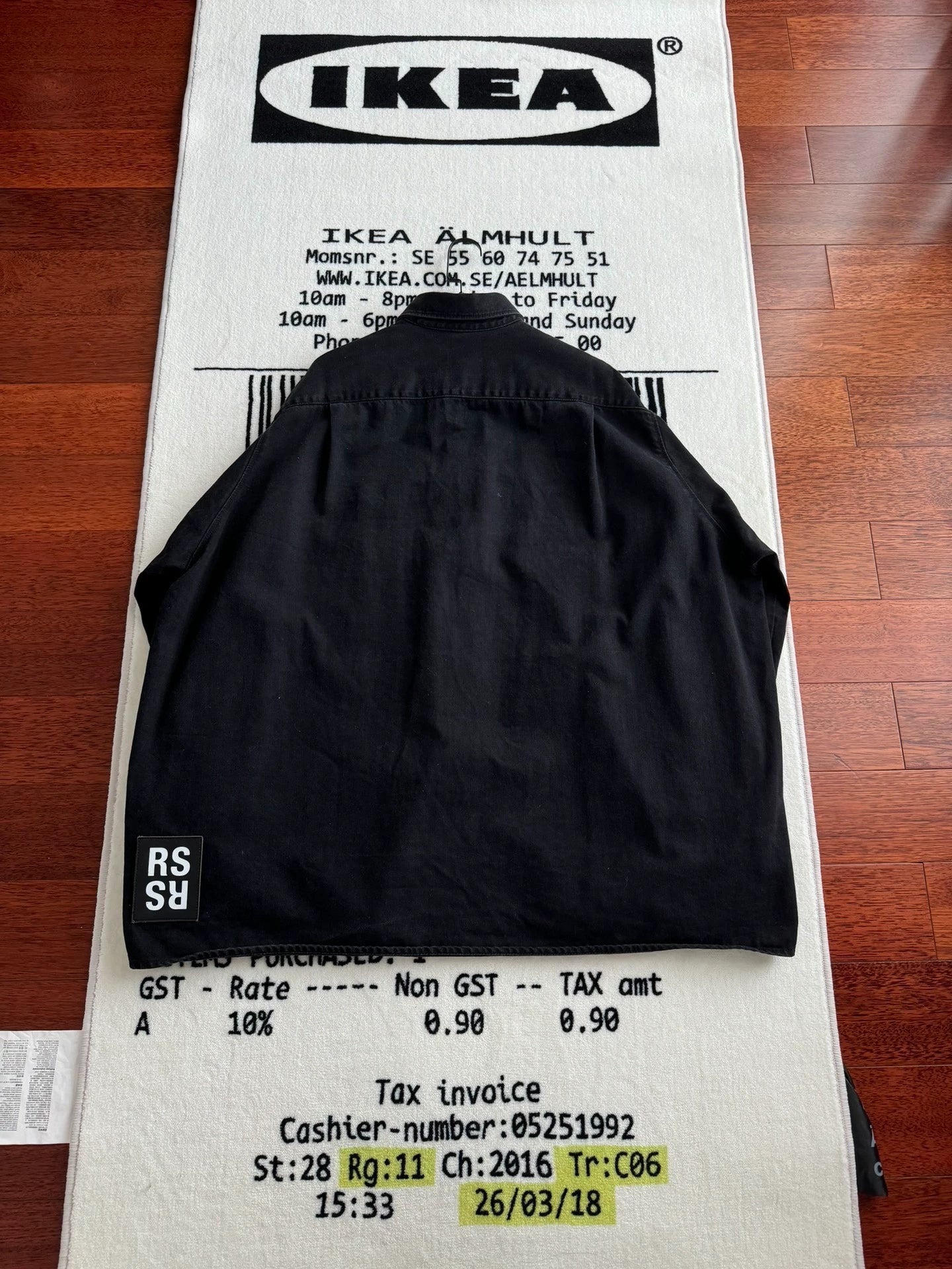 Raf Simons Oversized shirt jacket