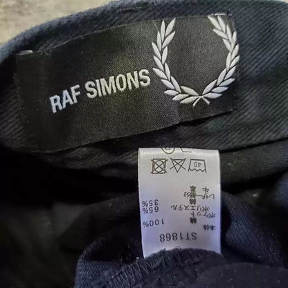 RAF SIMONS tooling black slacks