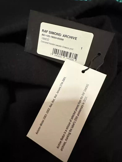 Raf Simons Antwerp hoodie