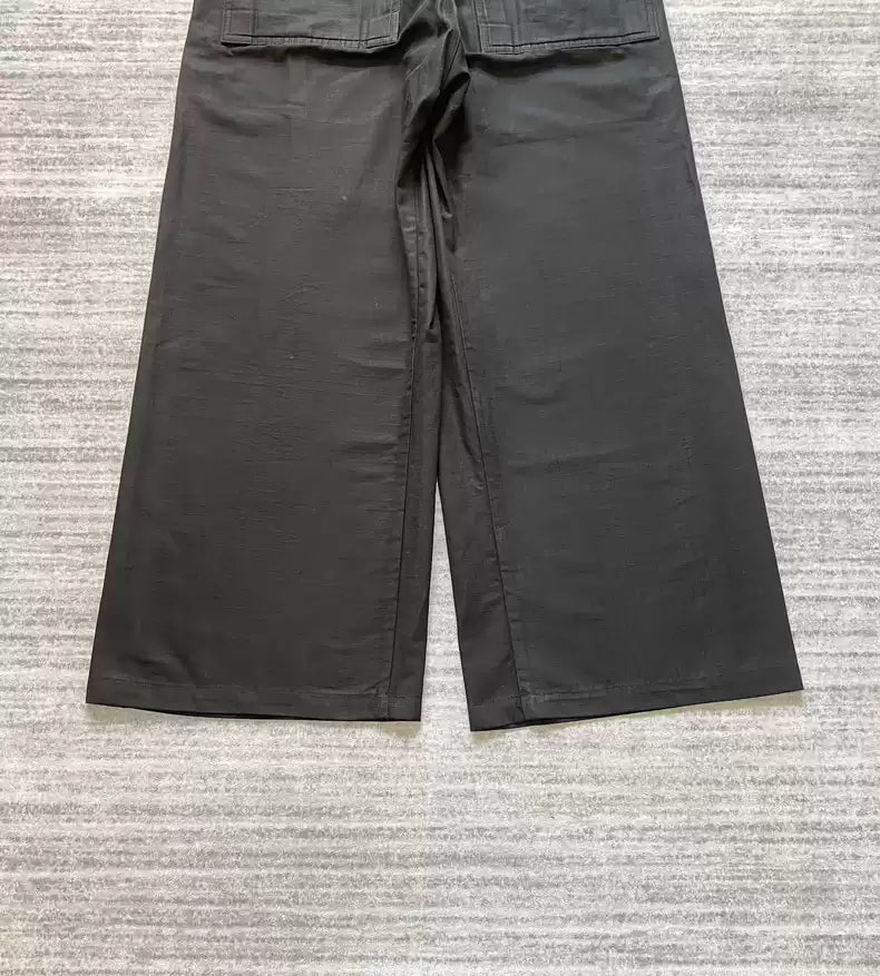 Rick Owens Zipper wide-leg pants