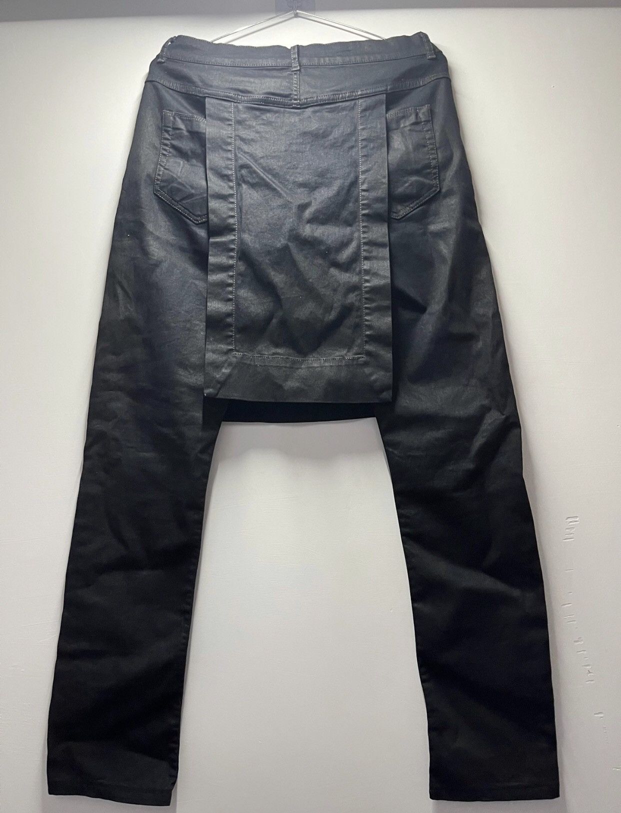 Rick Owens 14ss brushed wax skirt pants - DMC