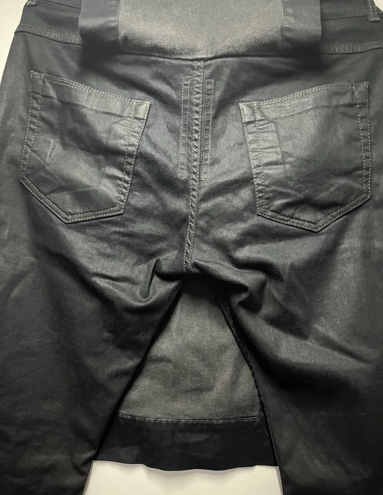 Rick Owens 14ss brushed wax skirt pants - DMC