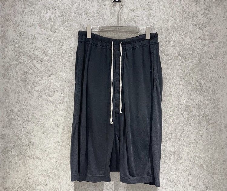 Rick owens black tether Harlan crotch shorts - DMC