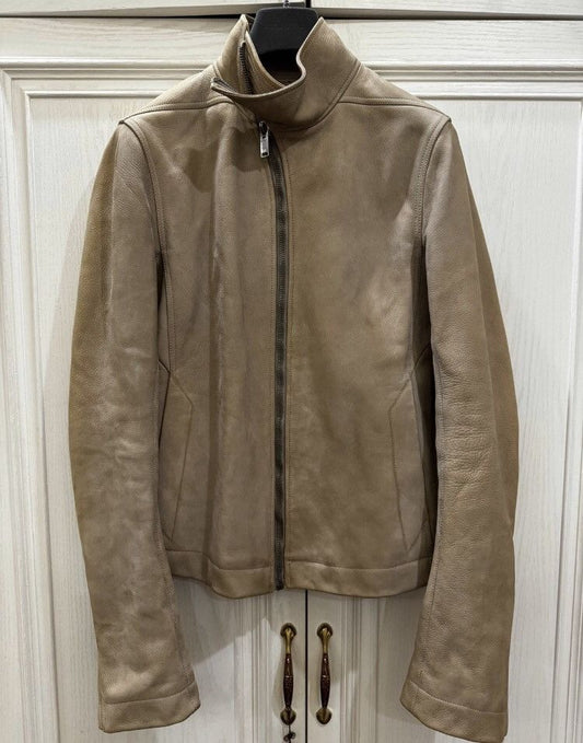 Rick owens fw15 cowhide diagonal jacket - DMC