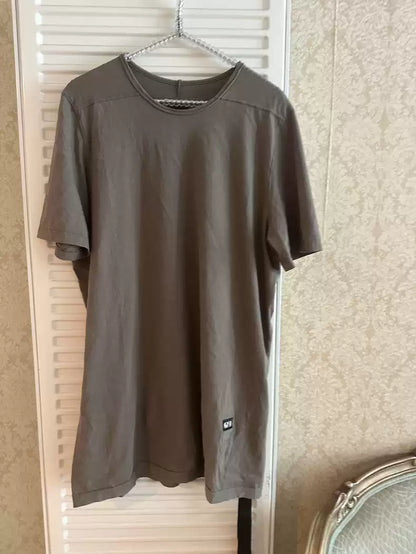 Rick Owens Drkshdw army green long Tee