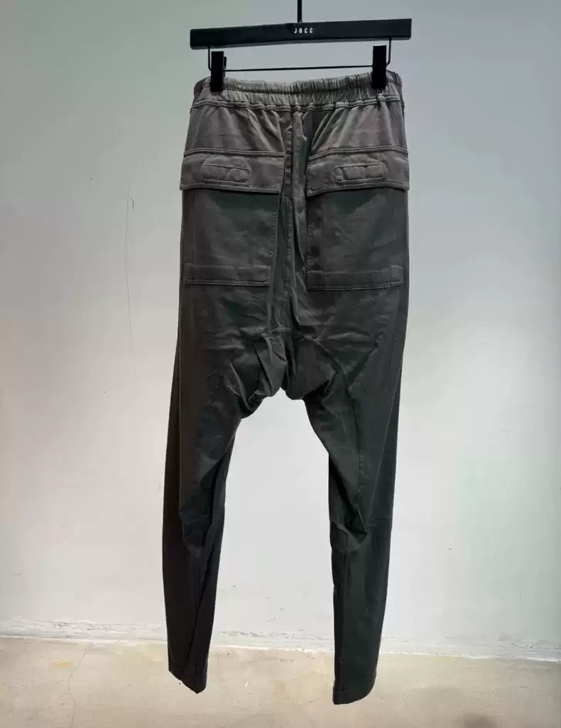 Rick Owens Drkshdw drawstring overalls trousers