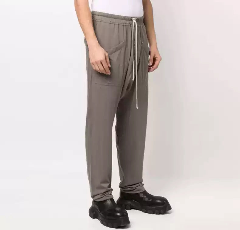 Rick Owens Drkshdw drawstring overalls trousers